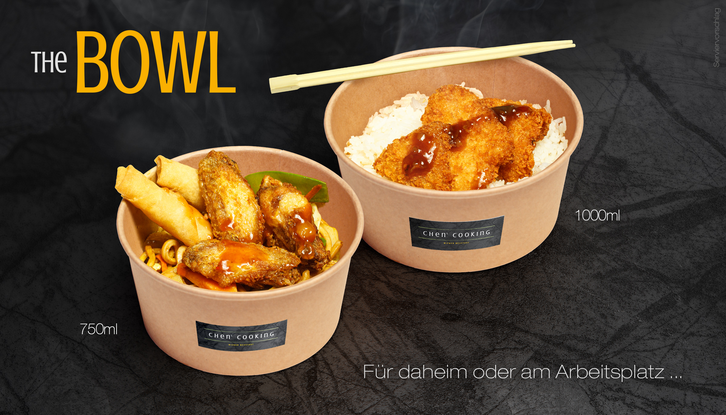 The BOWL - neu bei Take Away - Speisen zum mitnehmen
